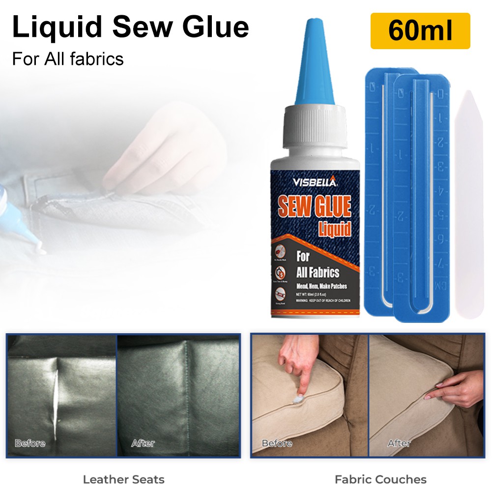 CNE 60ml Sew Glue Liquid Bonding Glue Repair for Clothes