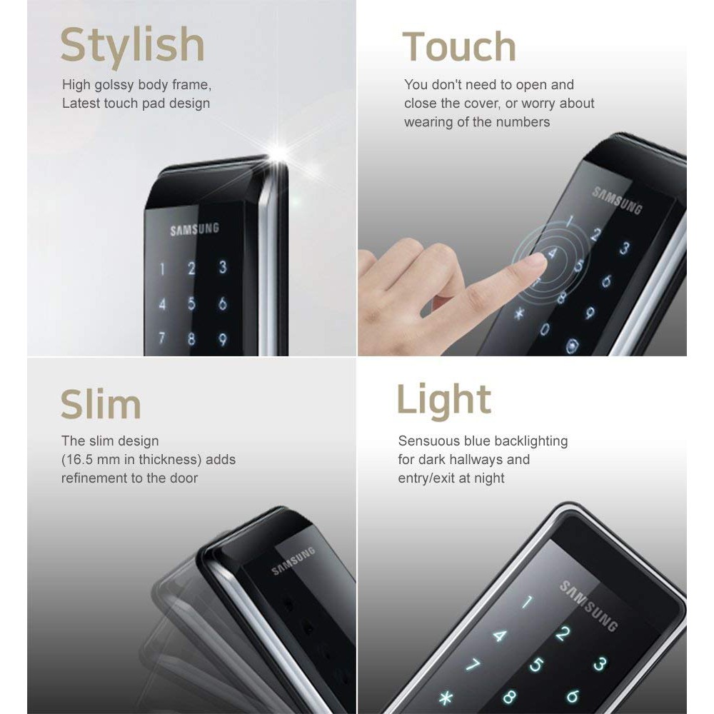 Home Garden Samsung Shs 2920 Digital Door Lock 2 Way Password 2