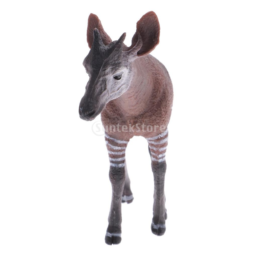 Okapi Animal Model Figure Toy Boys Bag Filler Favours Lucky Dip Pinata Prizes