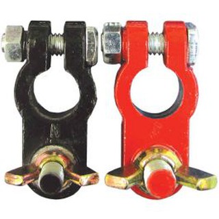 [SG Stock][Set of 2] Red/Black Automotive Battery Terminal +/-