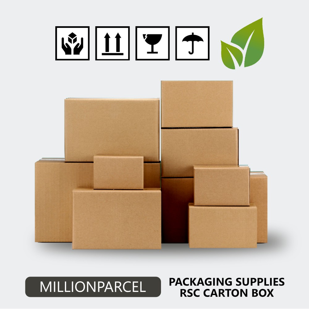 New Carton Box Moving Box Mailing Box Courier Box Postal Box Storage Box Parcel Box Paper Box Singapore