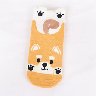 Image of thu nhỏ Spring and autumn socks new women's socks cartoon cute socks cotton boat socks #8