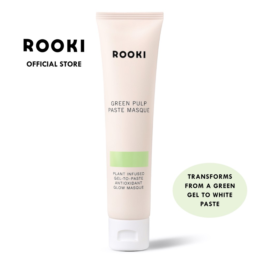 ROOKI Green Pulp Paste Masque 65g Bestselling Instant Glow 