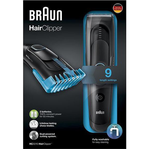 braun hair clipper how to use