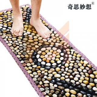 【foot massage mat】Oversized Finger Pressure Plate Foot Massage Pad Toe Plate / Pebble Foot Acupoint Massage Pad / Natural Massage Blanket Pebble Massage Pad Foot Massage Pad Home Finger Press