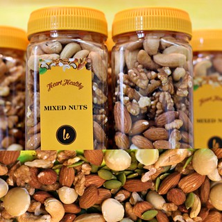 Combo 2 bottles of Mixed nuts (300gr per bottle) (5 kinds of nuts ...