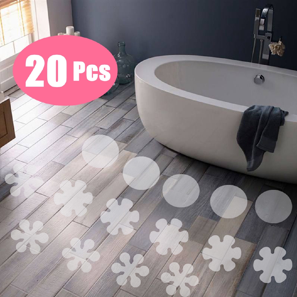 20pcs Anti Slip Strips Non Slip Safety Flooring Bath Tub Shower