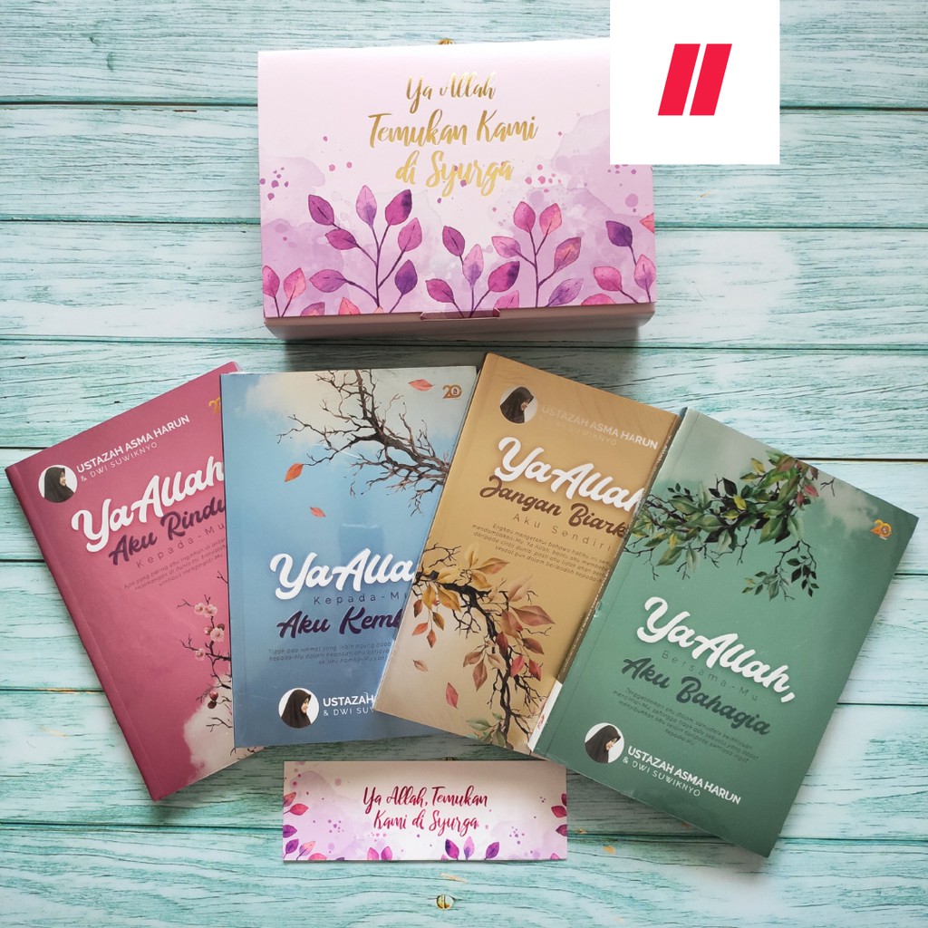 Shop Malaysia Special Box Set Ustazah Asthma Harun Newest Book Shopee Singapore