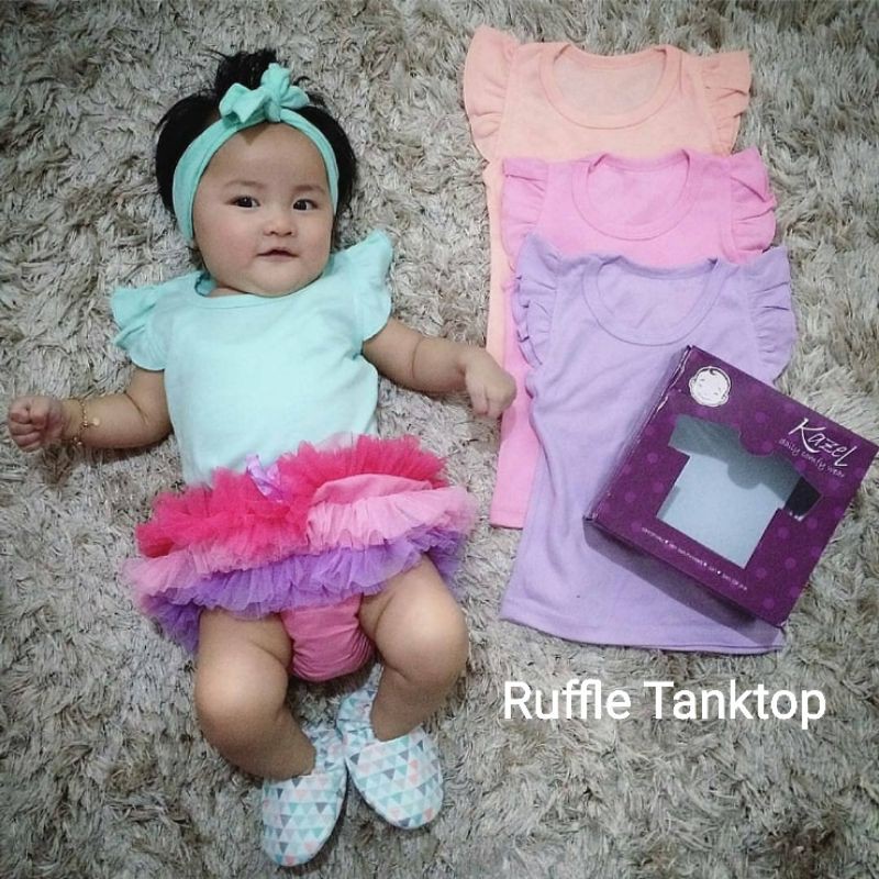 baby girl ruffle shirt