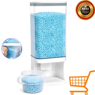 Laundry Detergent Dispenser with Measuring Cup