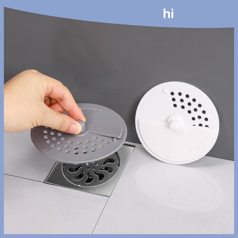 HI HOMES Rotatable Floor Drain Bathroom Floor Drain Hair Filter Sewer Deodorizing Drain Anti