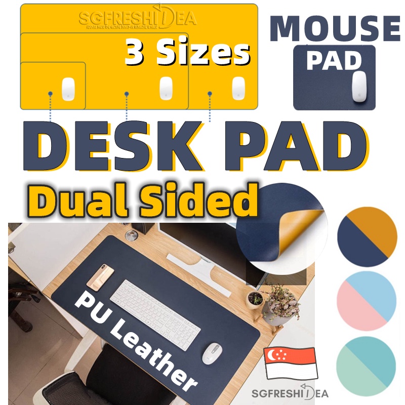 Computer Table Mouse Pad Small Large Dual Color Big Long Waterproof