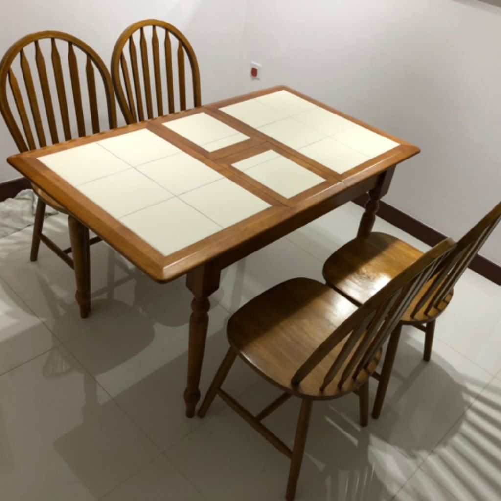 Dining table set Shopee Singapore