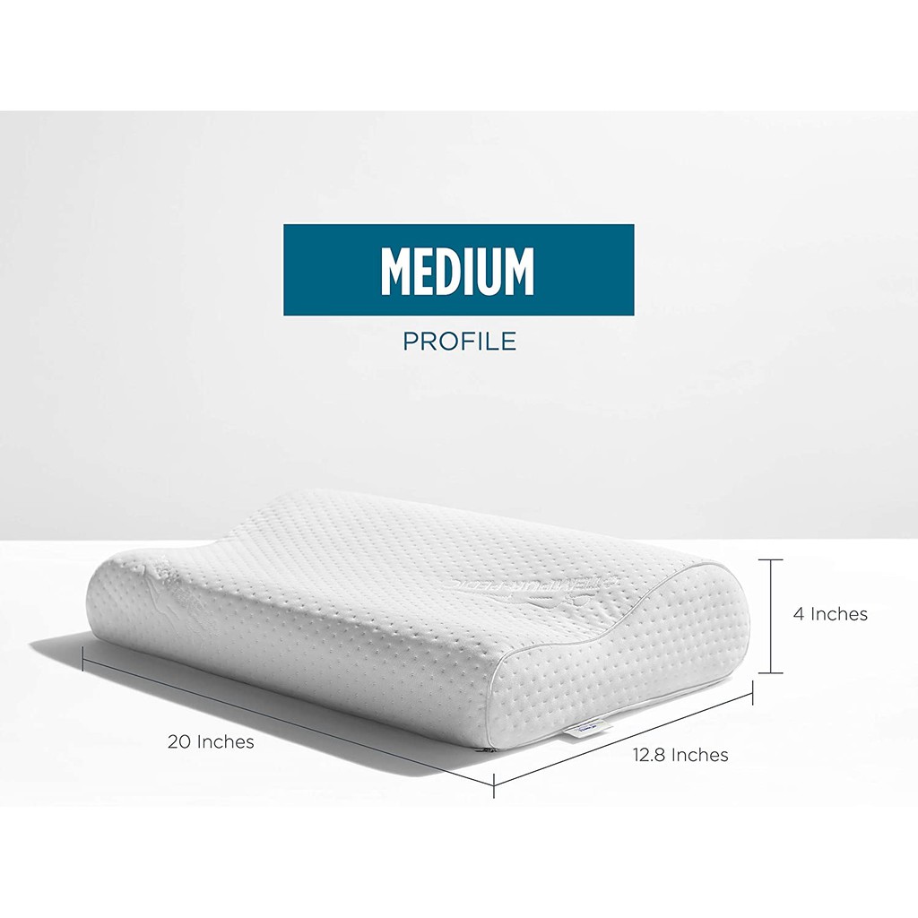 ◇高品質 さくら機電Tempur-Pedic TEMPUR-Cloud ProHi Pillow, Queen, White TEMPUR-Ergo  Neck Pillow Firm Support, Standard Size,