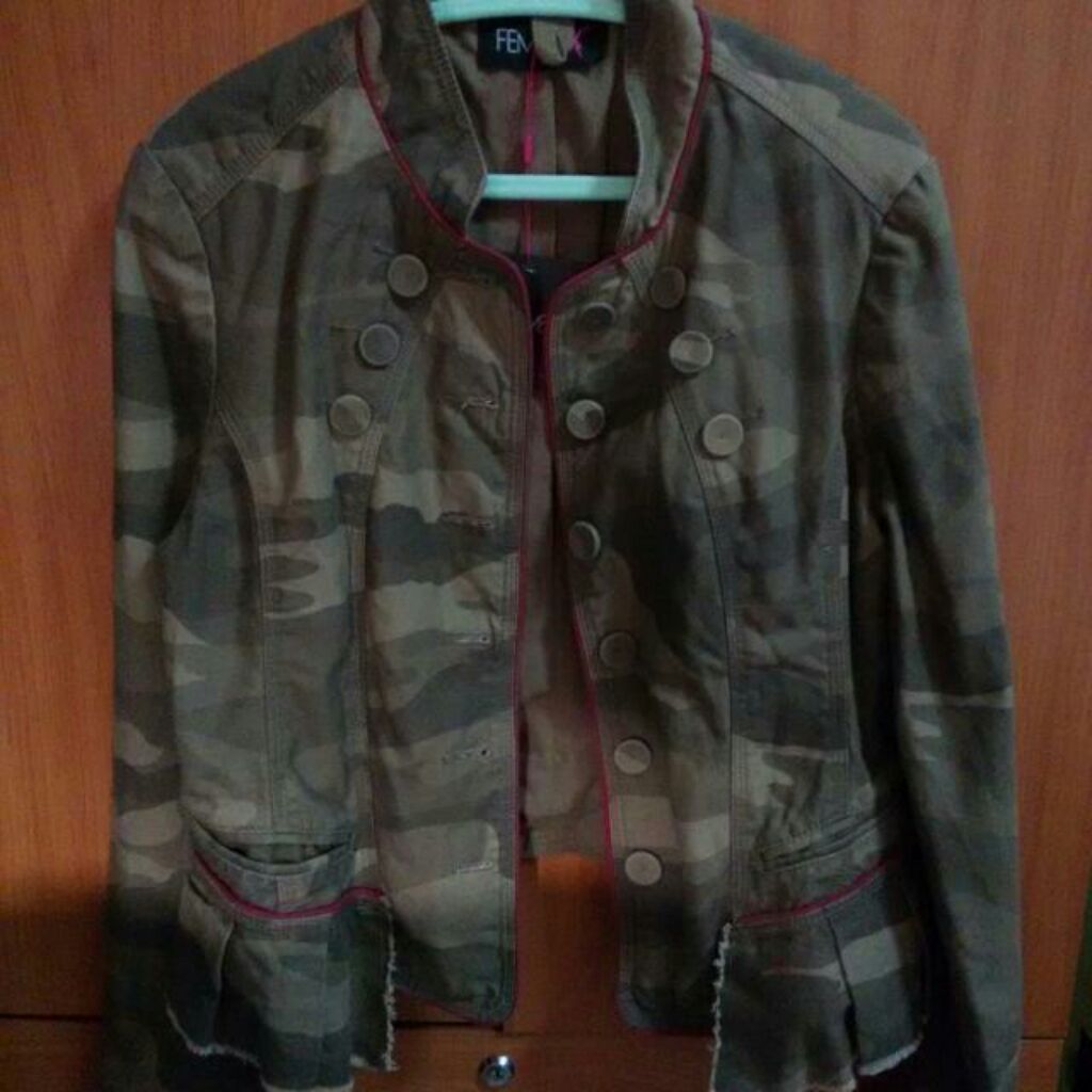 Dark Green Army Jacket Shopee Singapore