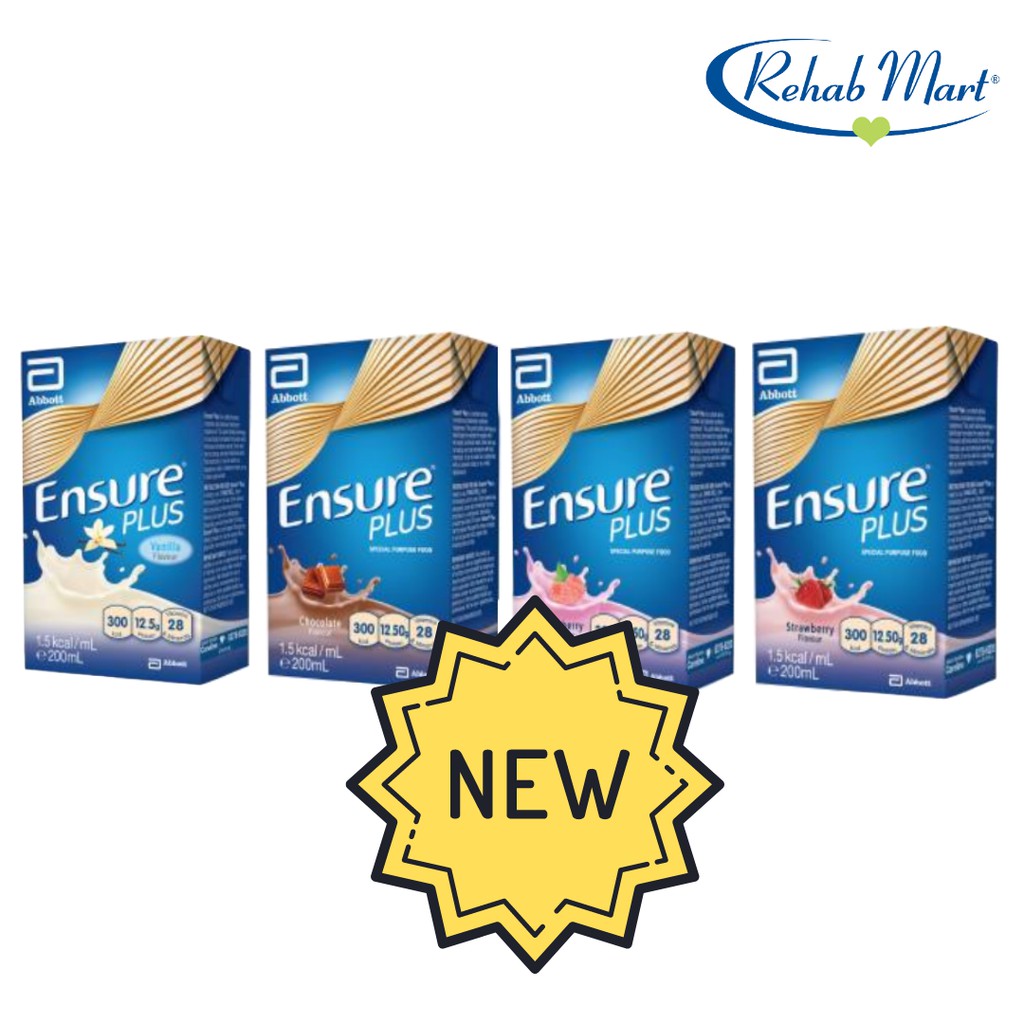 Ensure Plus Packet Milk 200ml (Carton) Shopee Singapore