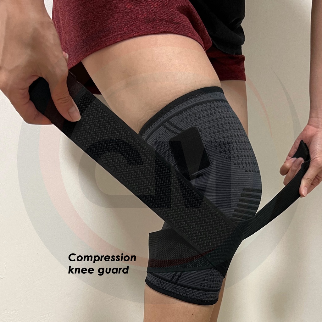 Compression Knee Guard [SG stocks] for knee injury knee pain joint pain