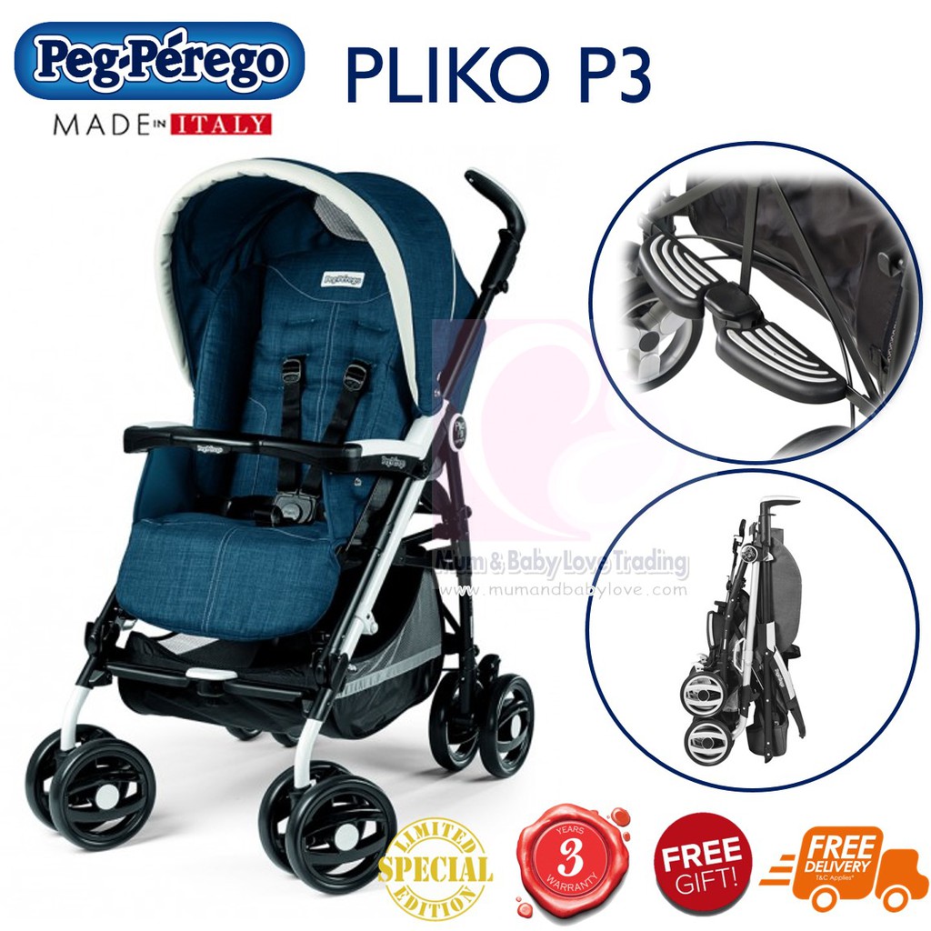 Peg perego pliko p3 stroller on sale