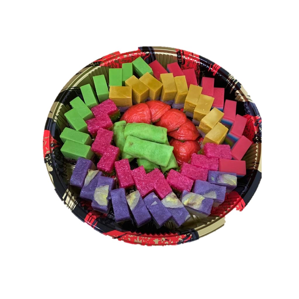 [60pcs] Chinta Manis Peranakan Premium Kueh Platter Halal - Assorted