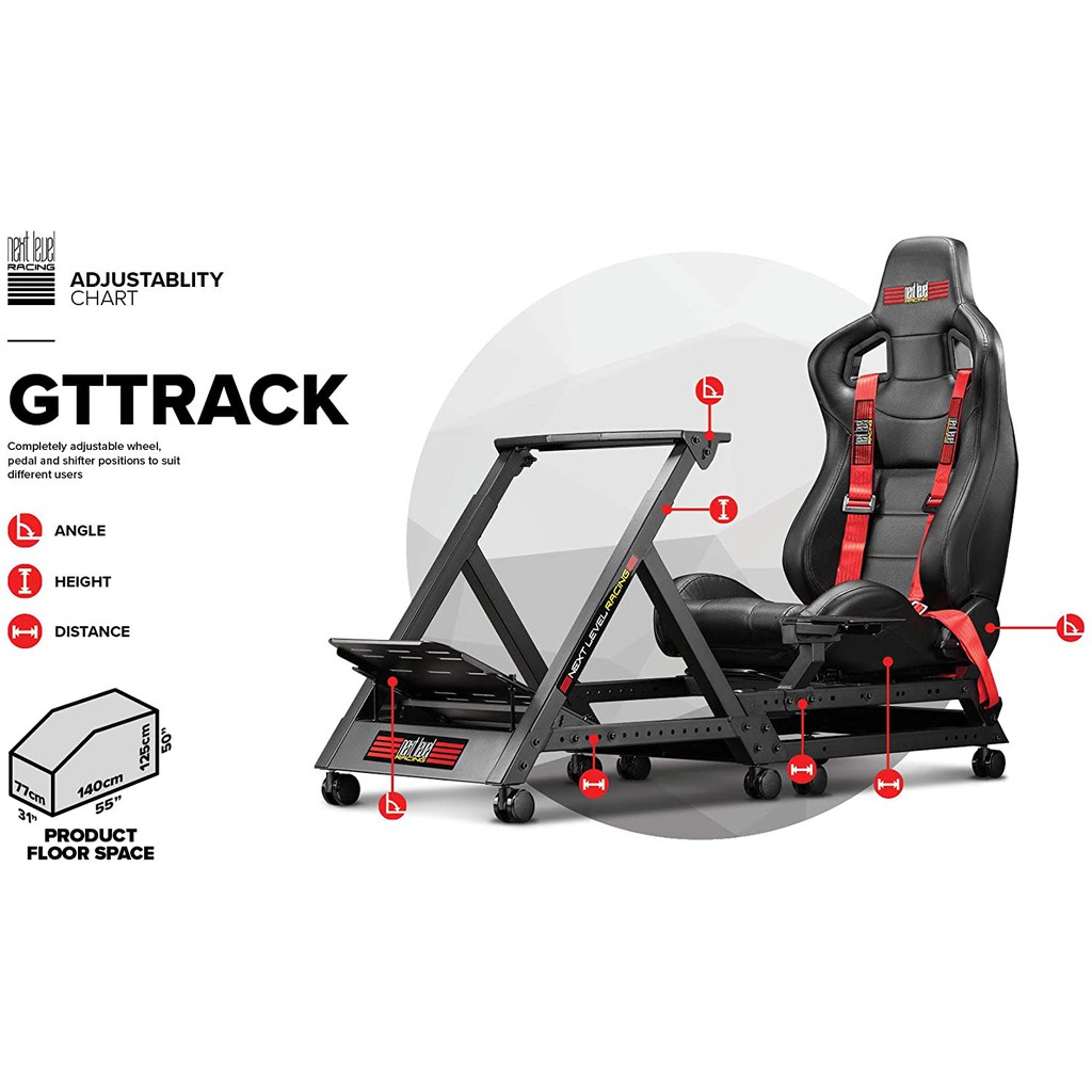 福田翼 様専用 Next Level Racing GT TRACK 新品 drt.com.mx