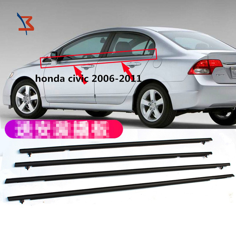 Honda Civic fd 20062011 Car Outside Window Moulding Weatherstrip Seal