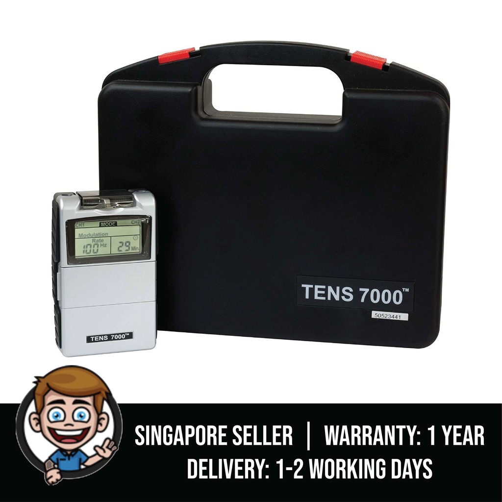 TENS 7000 2nd Edition Digital TENS Unit with Accessories Roscoe