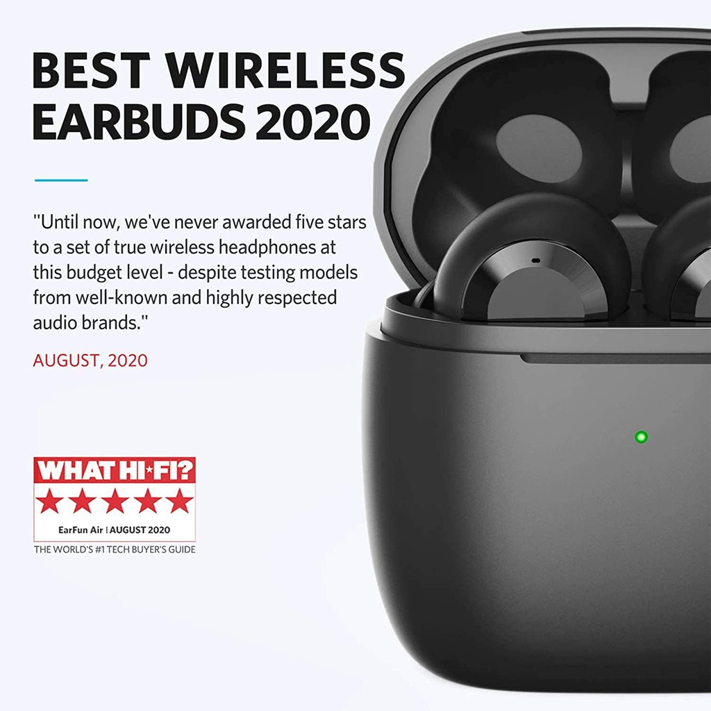 earfun air true wireless earbuds with 4 mics