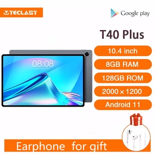 【NEW】 Teclast T40 Plus Tablet PC Android 11.0 8GB RAM 128GB ROM 10.4 inch 8MP dual camera dual 4G phone Bluetooth 5.0