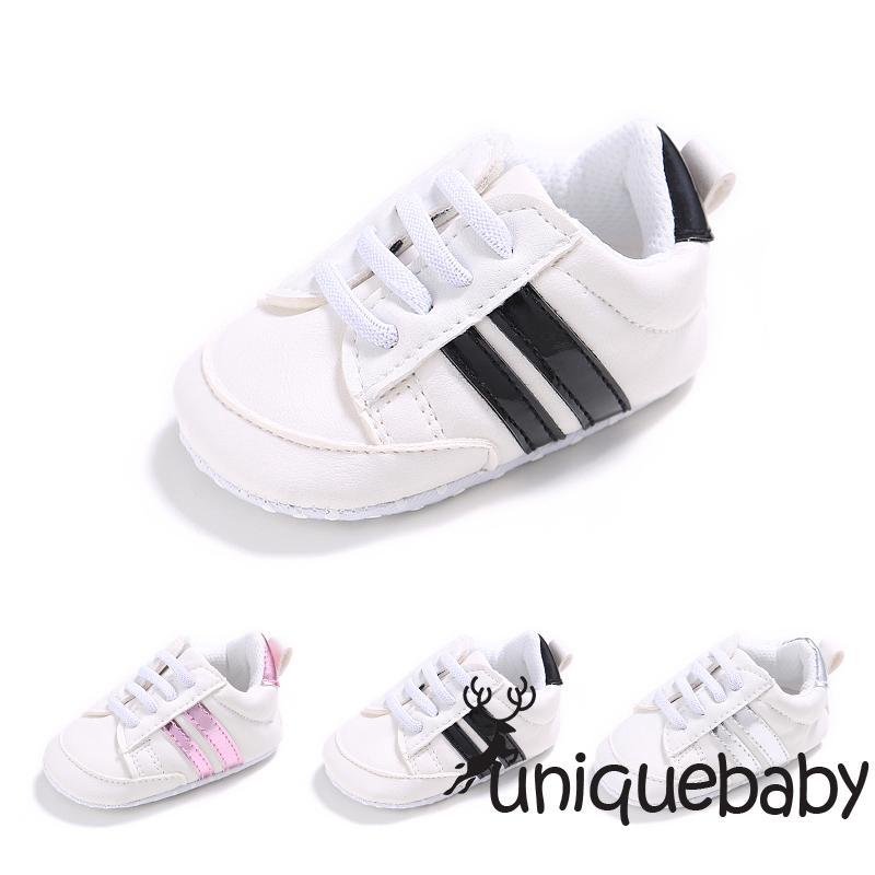 UniFashion Hot Sneakers Newborn Baby Crib Sport Shoes Boys Girls Infant Lace #4