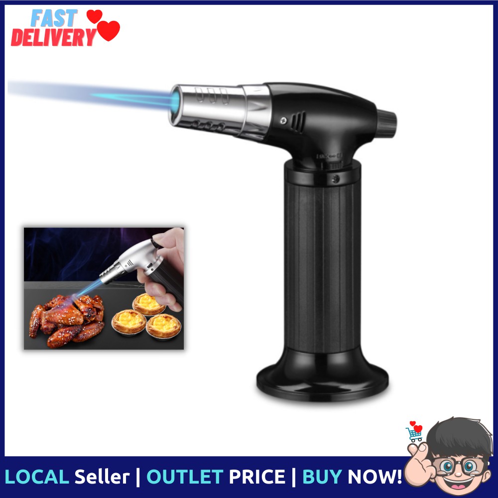 Shoptings Premium Blow Torch Creme Brulee Torch Refillable