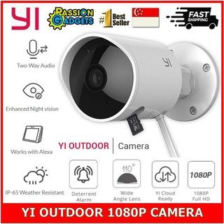 SG Version Xiaomi Xiaoyi Yi Indoor/Outdoor Camera 1080p XIAO MI Xiaomi IP Cam waterproof cctv security home night vision