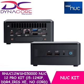 【Ready-Stock】 NEW 12th GEN INTEL RNUC12WSHi50000 NUC 12 PRO KIT BAREBONE (i5-1240P, DDR4,IRIS Xe, NO CORD) 3YRS WARRANTY