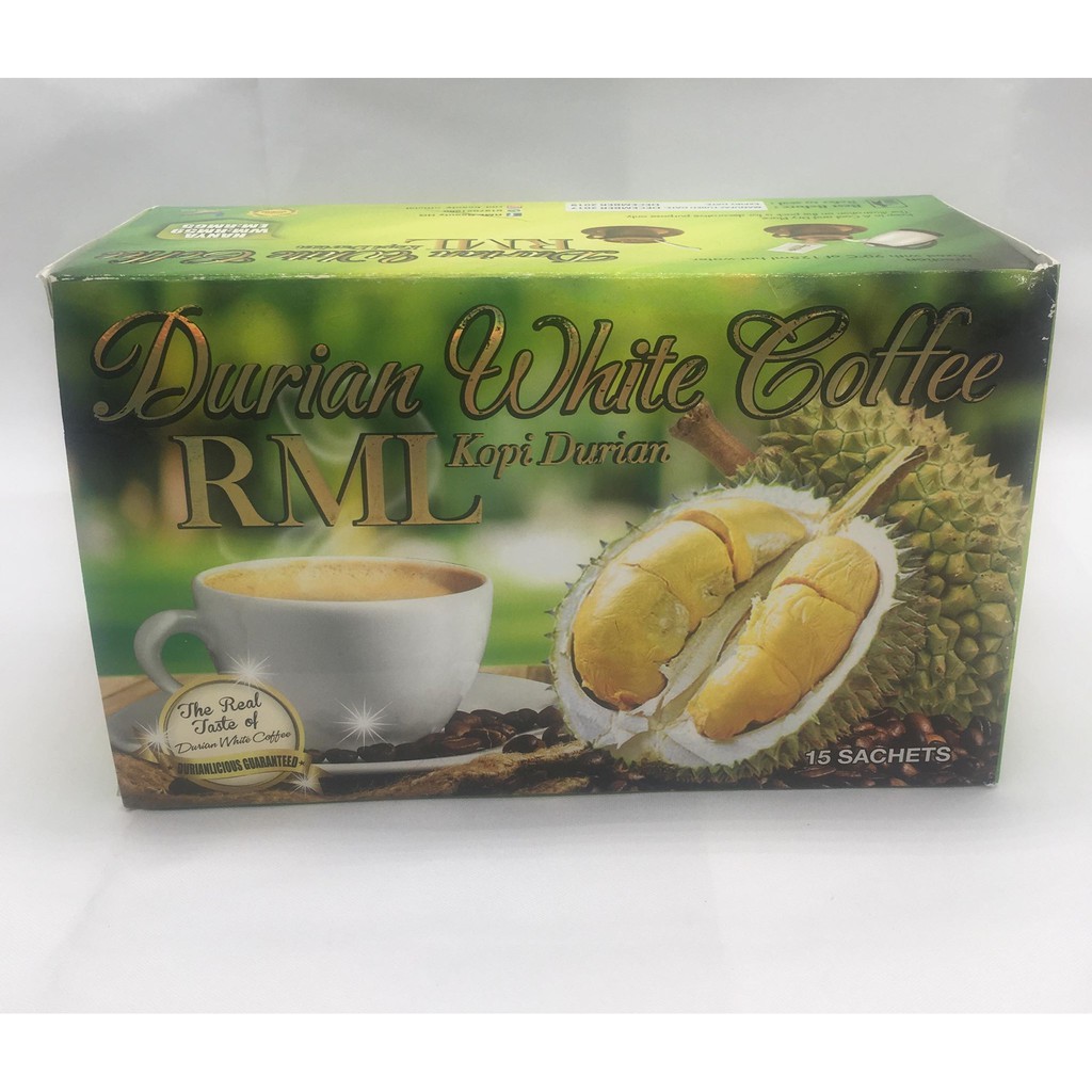 Shop Malaysia Rml Durian White Coffee Shopee Singapore