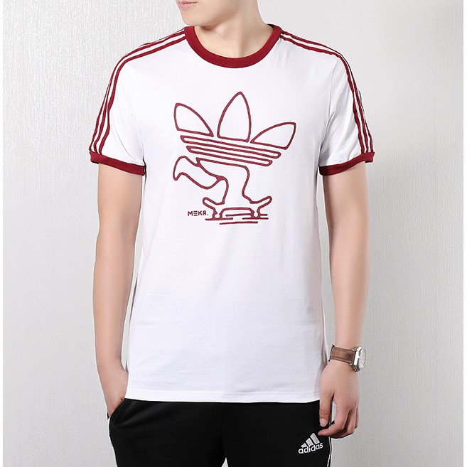 adidas original red t shirt