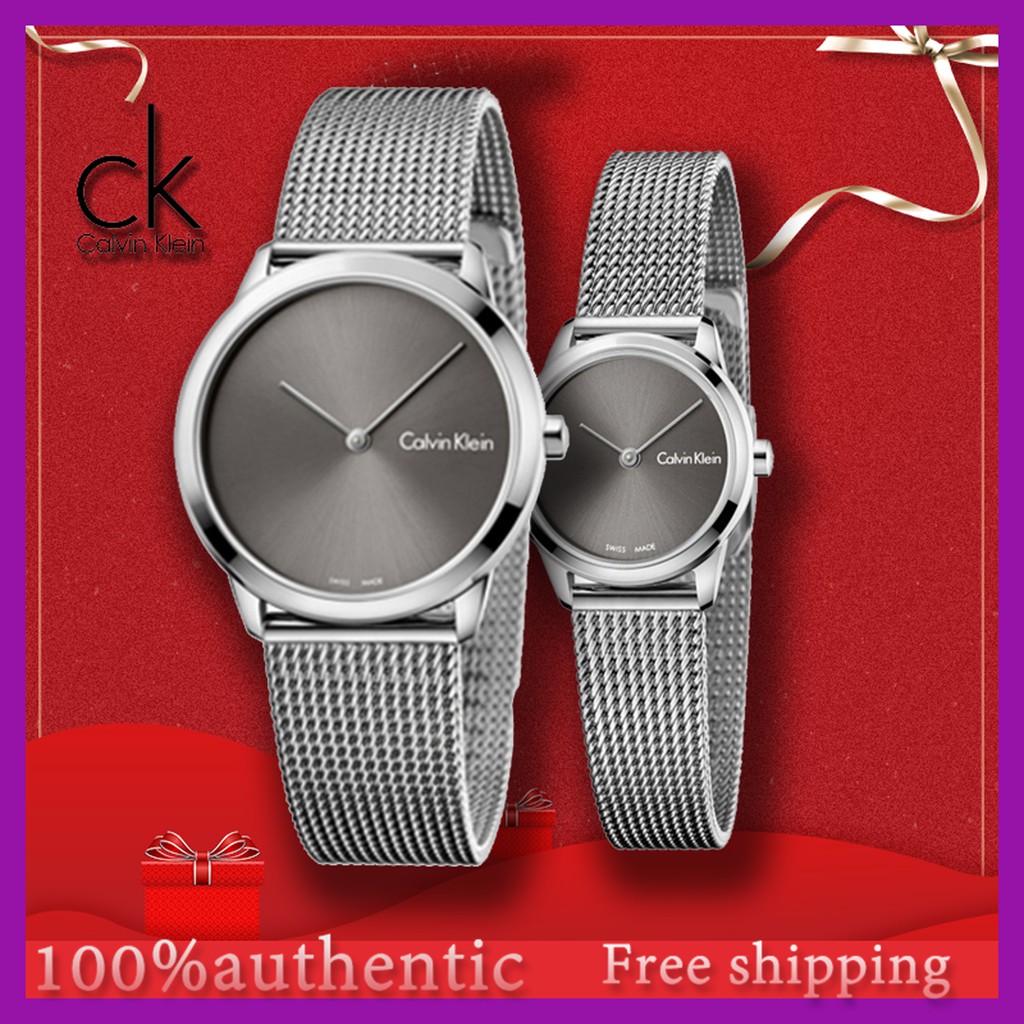 ck stainless steel watch