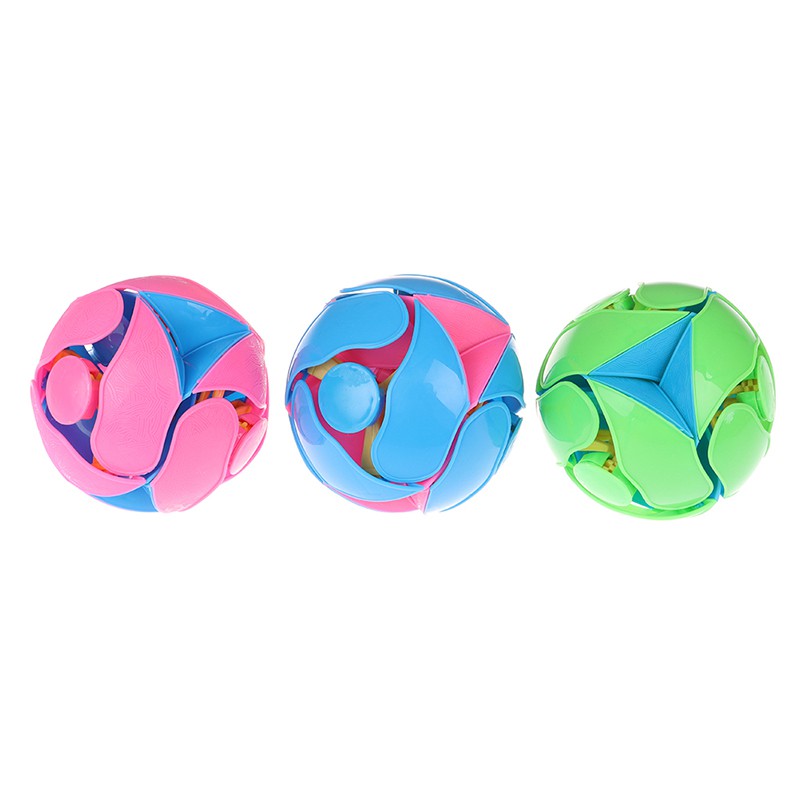 1PC Telescopic Deformation Pitch Ball Throwing Ball With Color Flipping ActiBE 