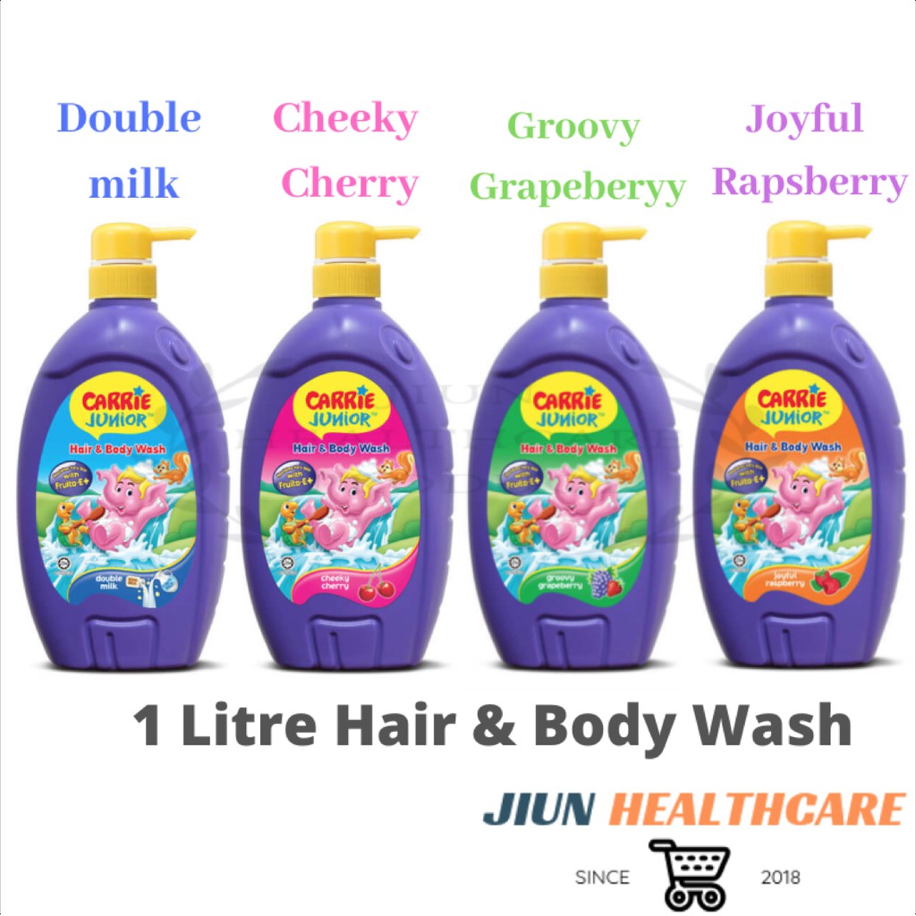 Shop Malaysia Foc Puppet Carrie Junior Hair And Body Wash 1000g Shopee Singapore