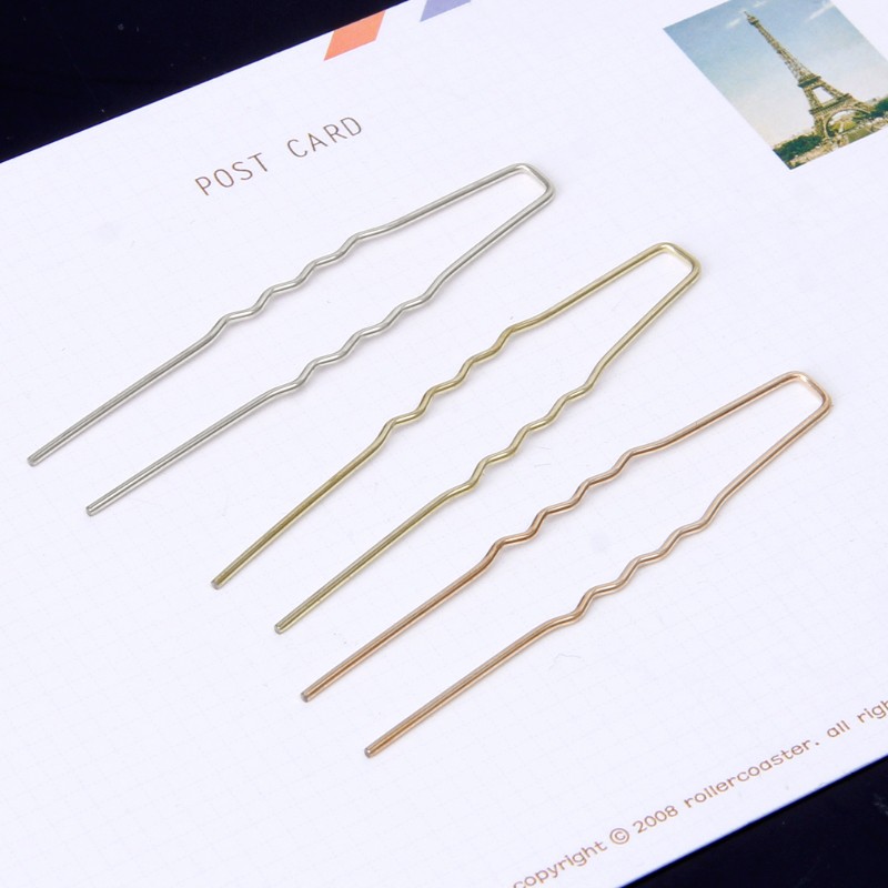 Colo 10x U Shaped Hairpin Hair Clips Bobby Pins Metal Barrette