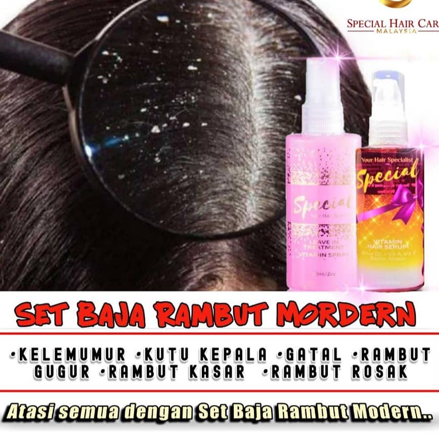 Baja Rambut Special Haircare Serum Treatment Shopee Singapore