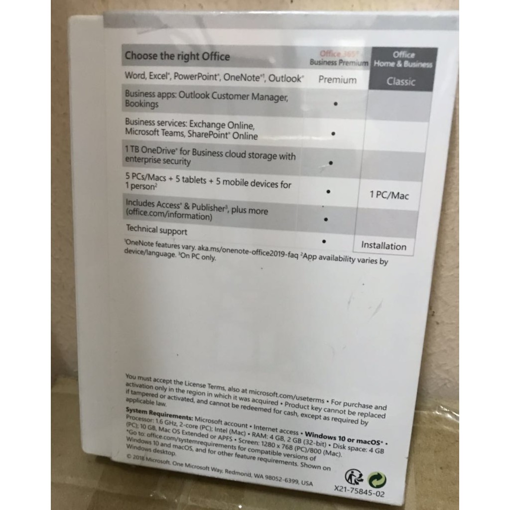 Microsoft Office Home And Business 19 Bind Email Mac Windows Shopee Singapore