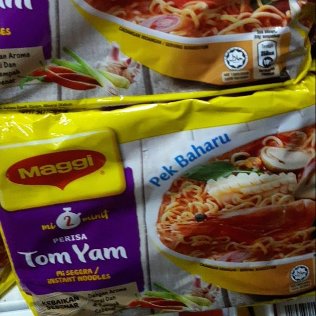 Mi A Maggi Perisa Tomyam Shopee Singapore