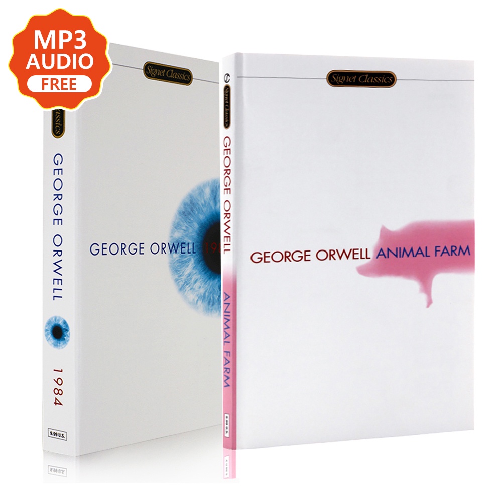 Animal Farm and 1984 2 Book Collection George Orwell English Children's  Reading ClassicsBooks for Kids | Shopee Singapore
