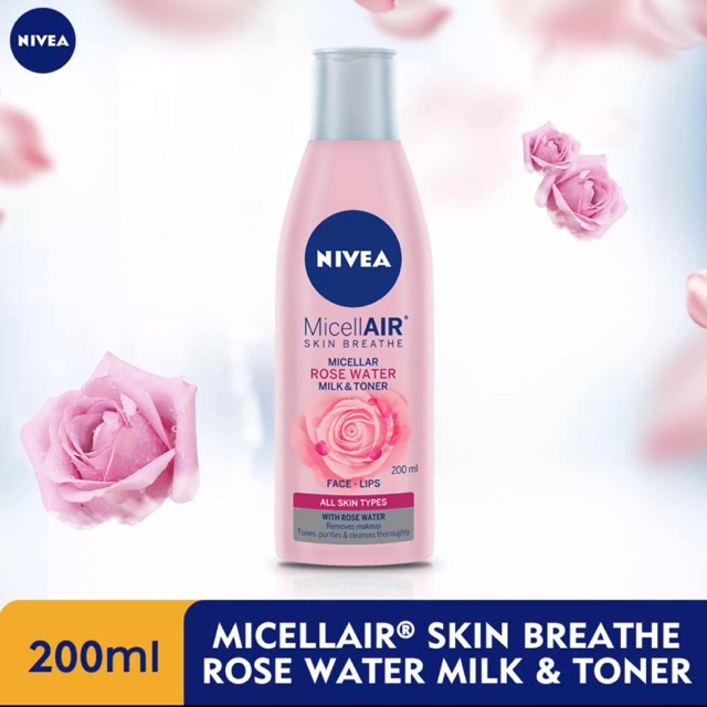 nivea rose water toner