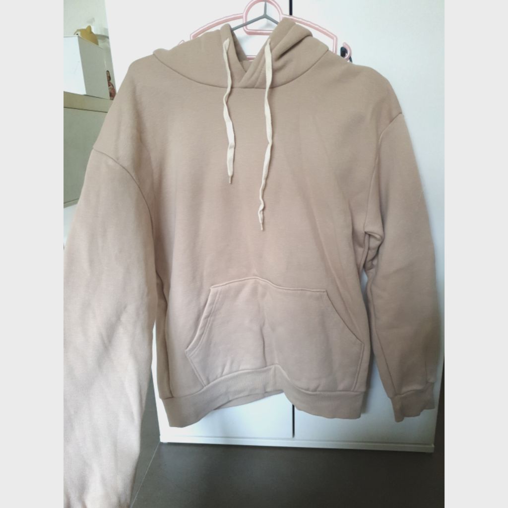 khaki hoodie