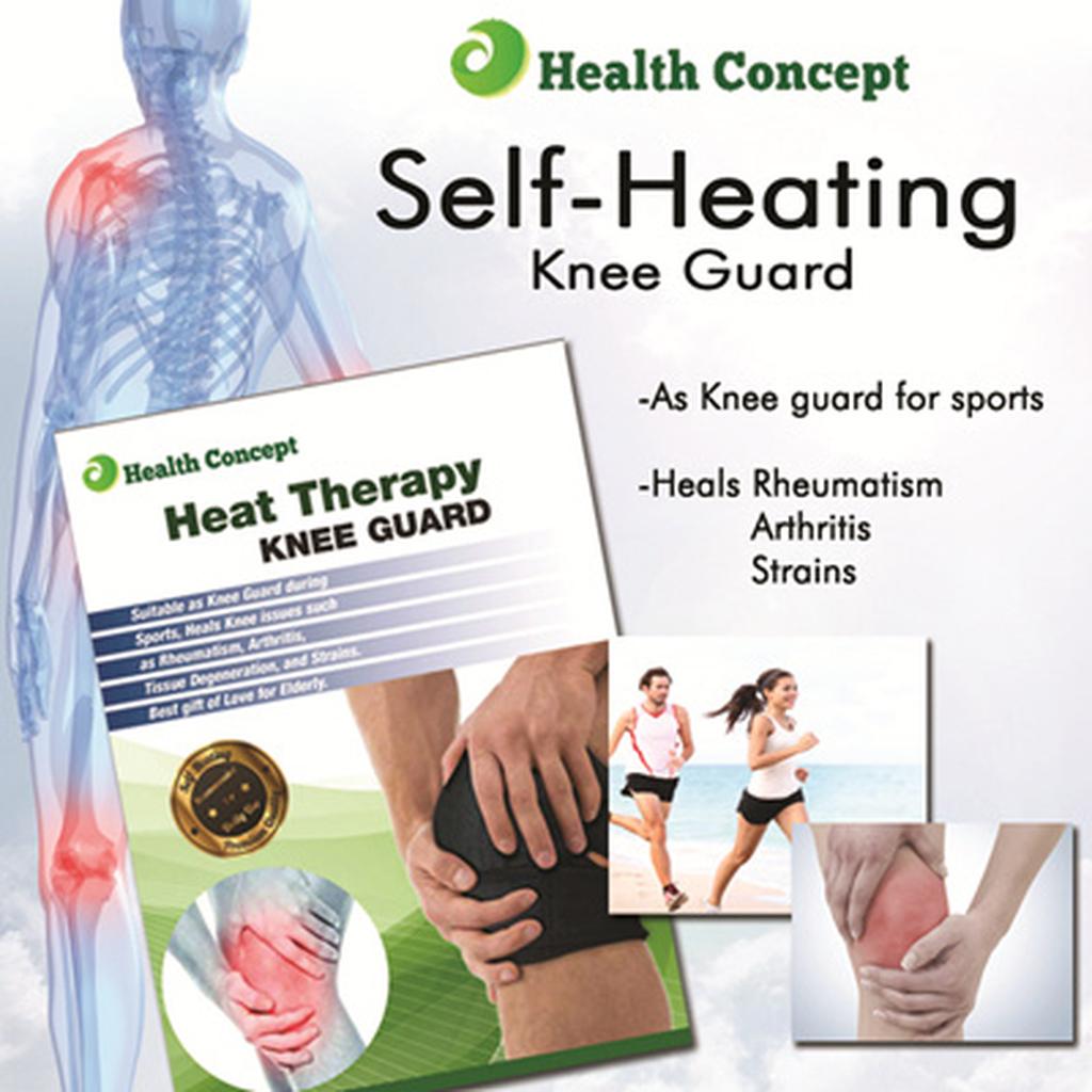Health Concept Heat Therapy- Knee Guard with Box & Instructions | Shopee  Singapore