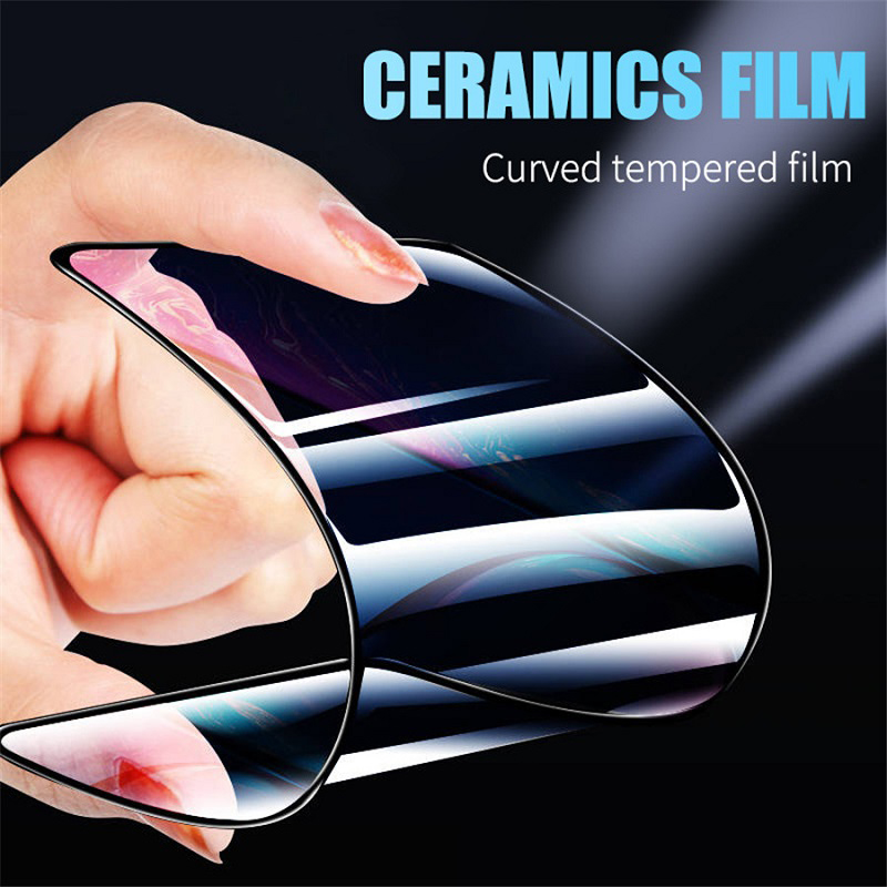 Danny Ceramic Matte Full Tempered Glass Screen Protector Oppo Reno 4 3 Pro 2f 2z Z 2 Reno4 Reno3 Reno2f Shopee Singapore