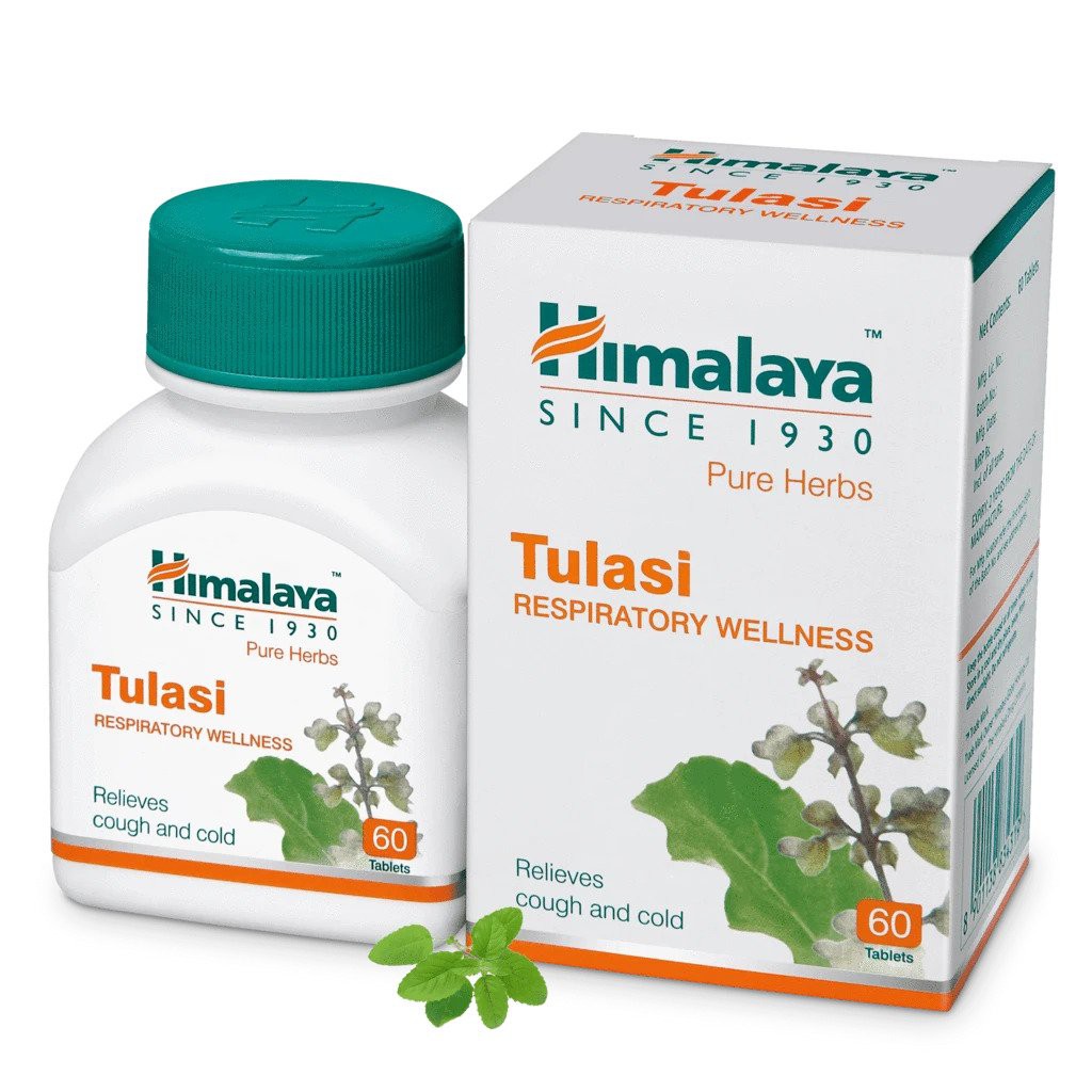 Shop Malaysia Himalaya Tulasi Holy Basil Respiratory Wellness 60 Tablets Capsules Relieves Cough Cold Shopee Singapore