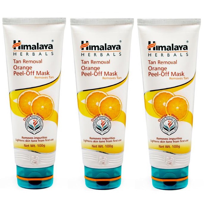 himalaya tan removal orange face scrub 100g