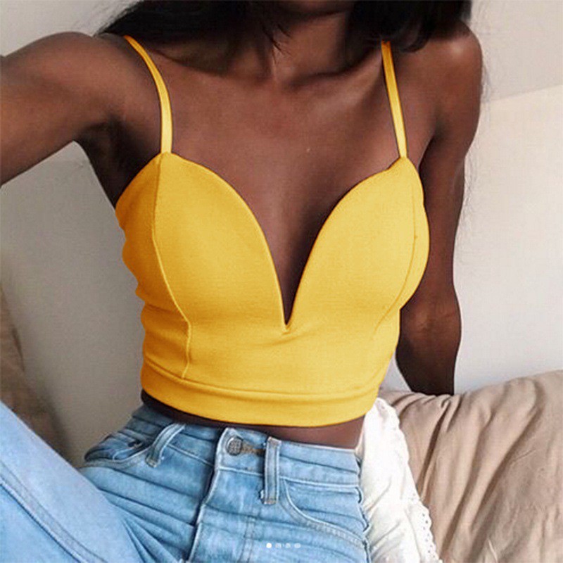 deep v cami top