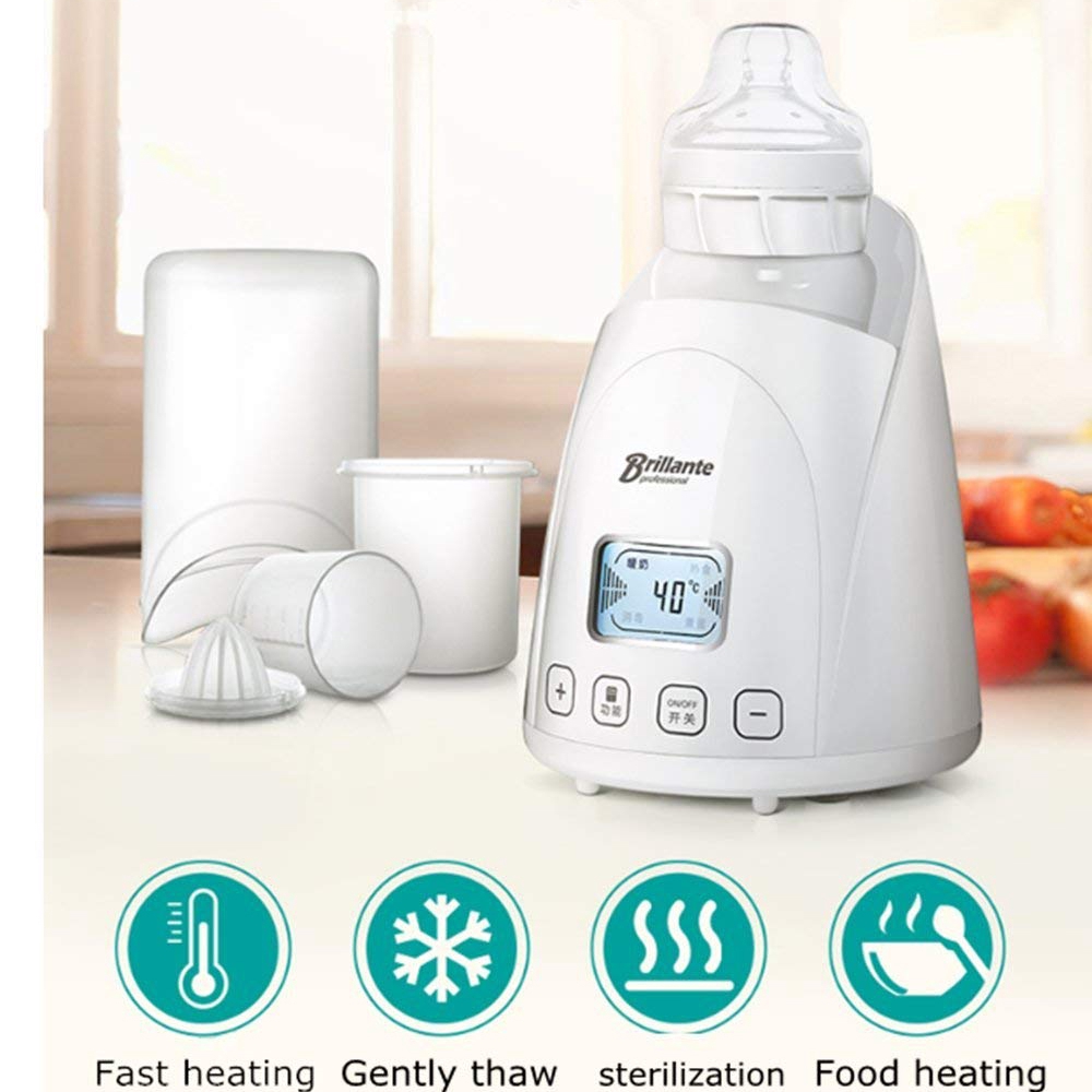 bottle warmer with temperature sensor